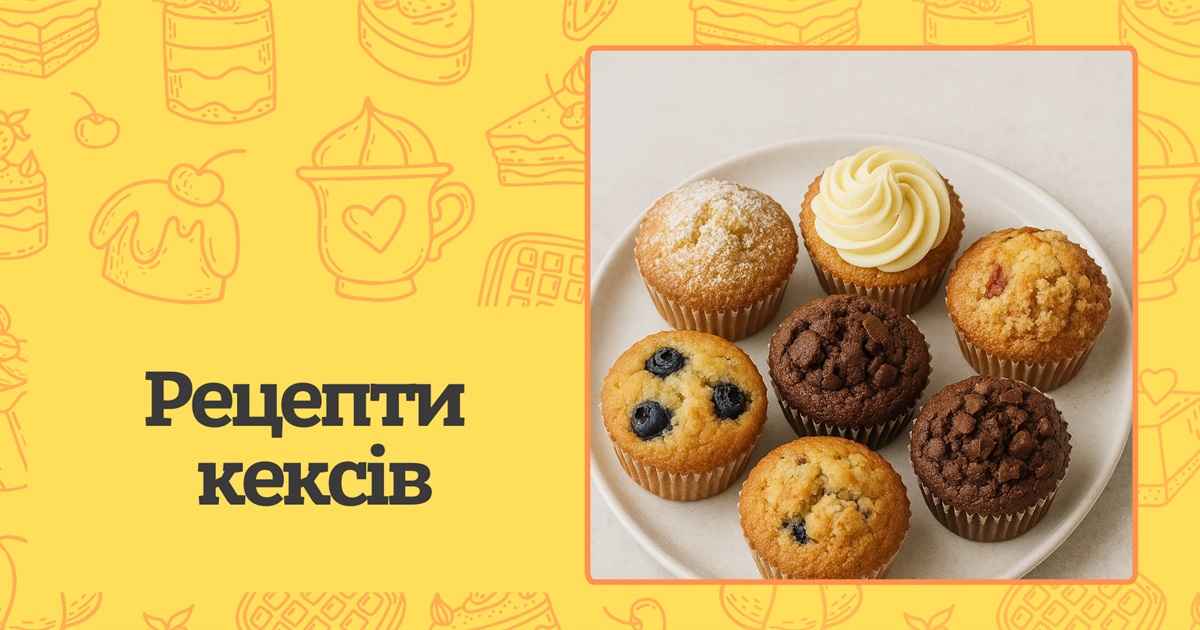 Як приготувати кекси? Рецепти смачної випічки