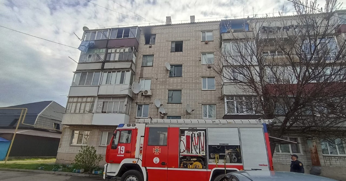 Пожежа в Кагарлику: горіла квартира в багатоповерхівці, є постраждалі