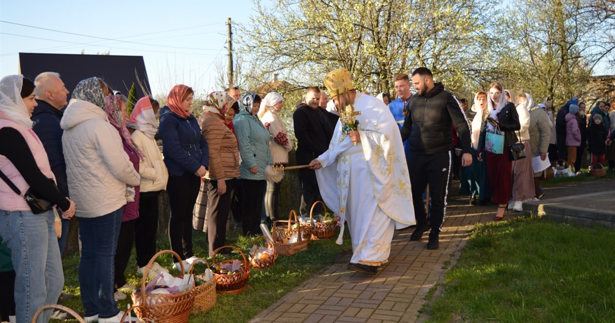 У Свято-Успенському храмі в Переяславі зустріли Великдень ФОТО