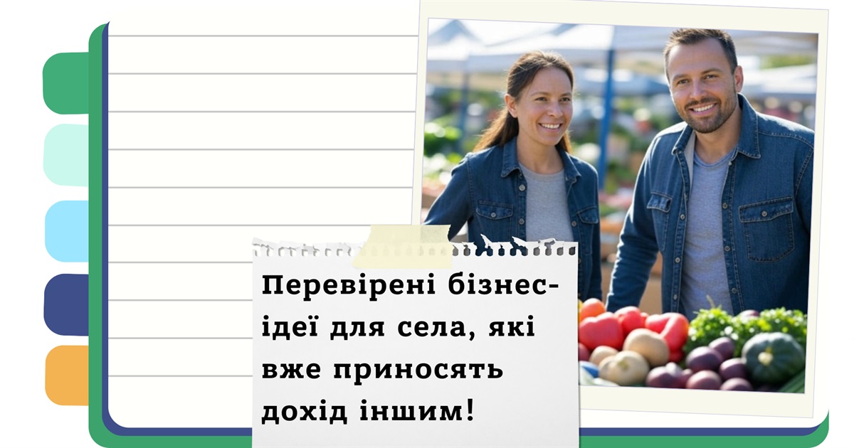 Як заробляти в селі у 2025? - Прибуткові бізнес-ідеї з мінімальними інвестиціями