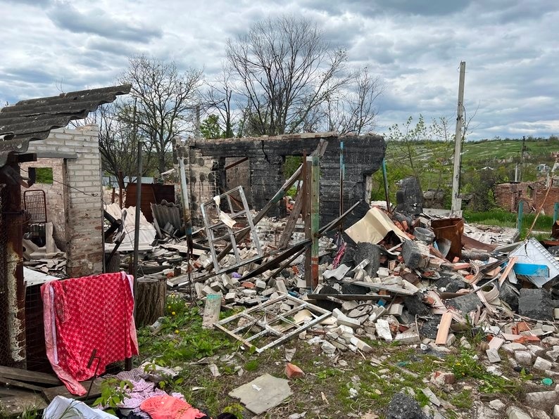 У Богородичному не залишилося жодного вцілілого будинку, травень 2023