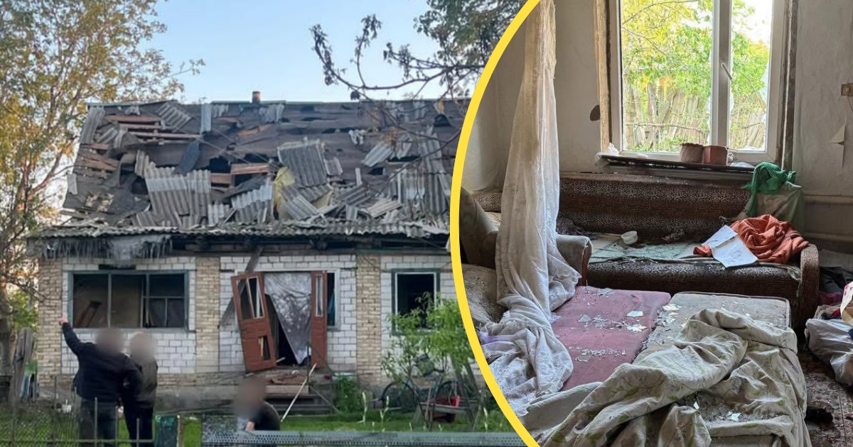 Чоловік пішов захищати Україну, тим часом російські дрони зруйнували дім його сім'ї з трьома дітьми