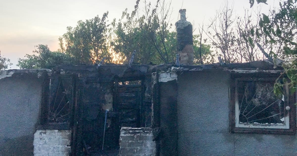 Пожежа на Кагарличчині: в Шубівці вогонь знищив будинок