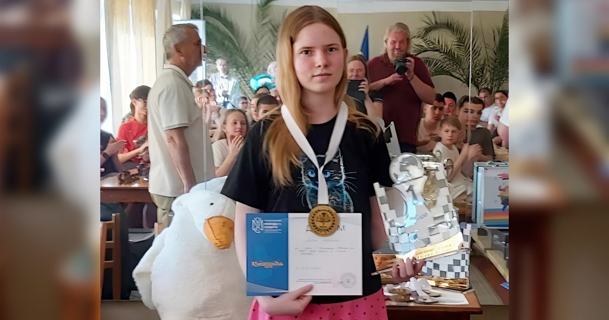 Ангеліна Мисан із Переяслава посіла перше місце на чемпіонаті Київської області з шахів