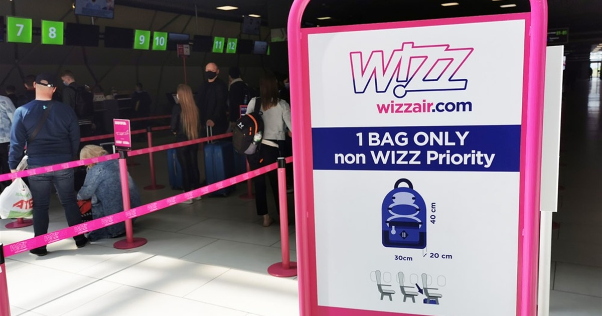 Wizz Air використовує електронні вимірювачі ручної поклажі. Чи поширять прилади після тестування?