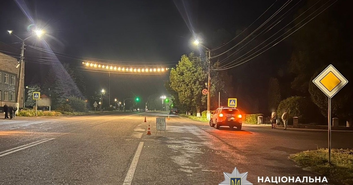 ДТП у середмісті Кагарлика — на «зебрі» автівка збила чоловіка