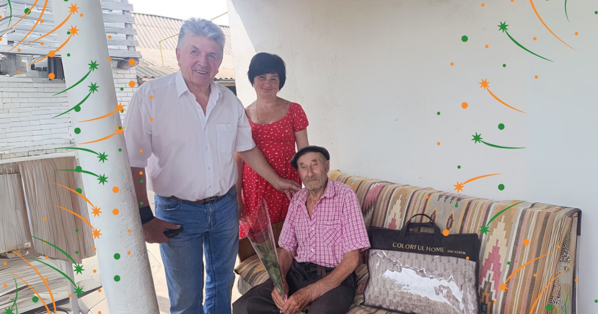 У Циблях 90-річний ювілей святкує Василь Дубик