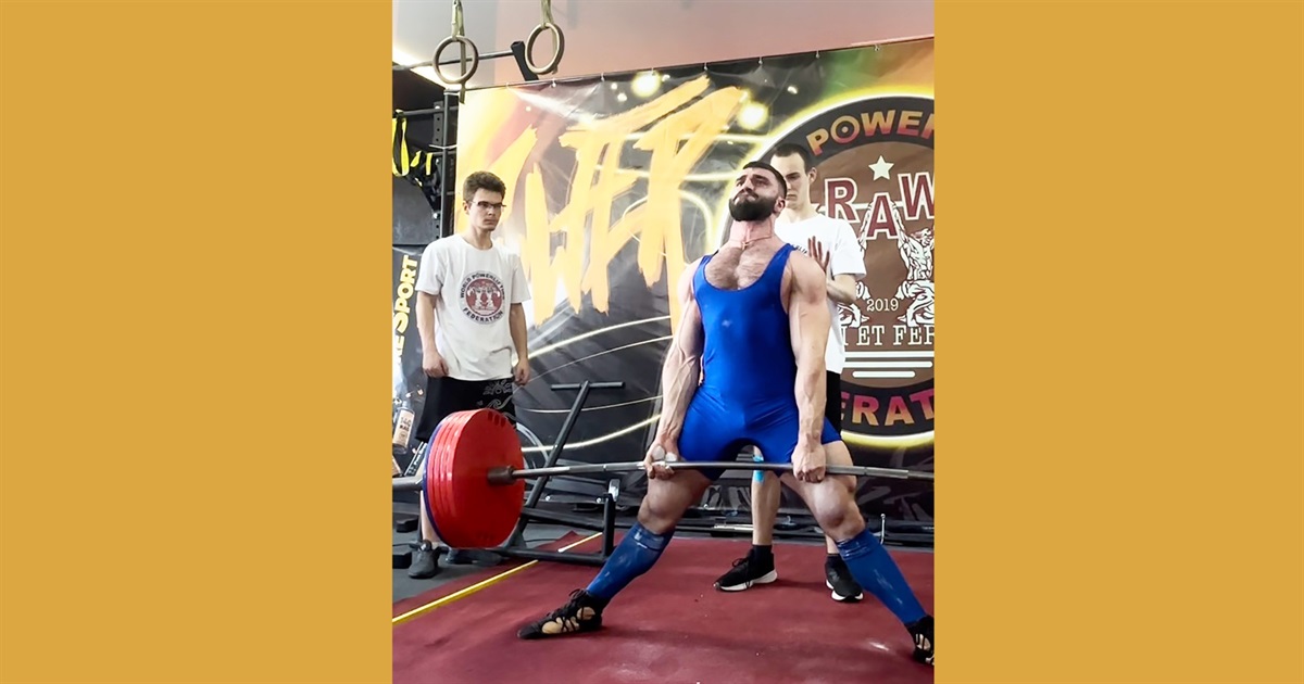 Рекордсмен Європи та світу живе і тренується у Чорткові