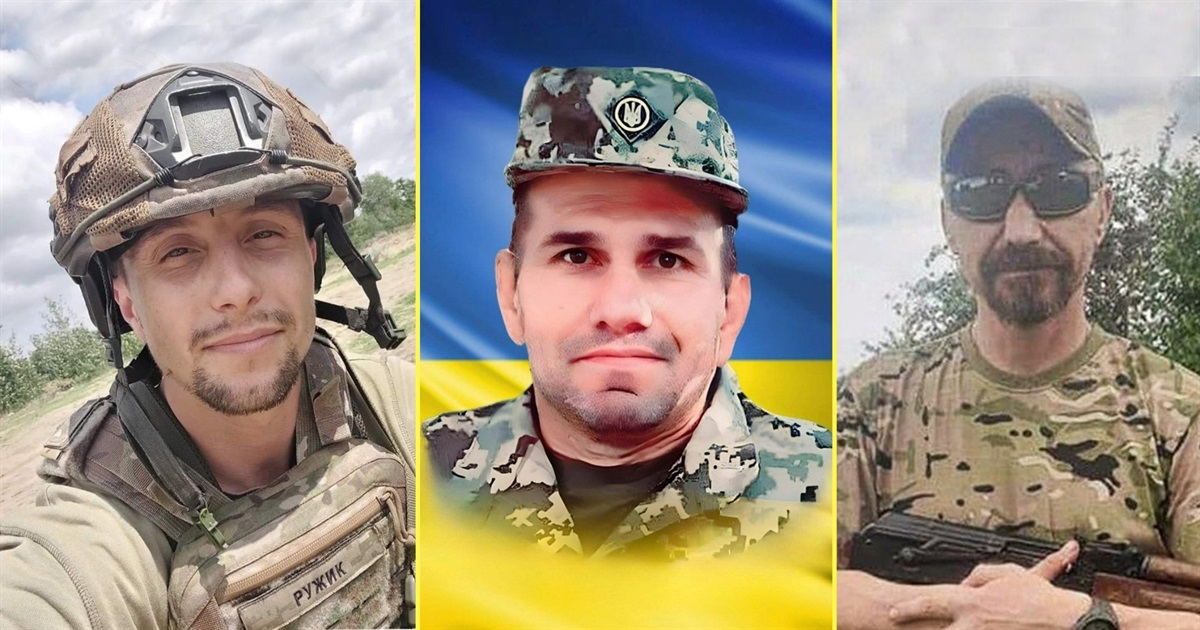 Сьогодні, 11 серпня, згадуємо наших Героїв Сергія Бойка, Віталія Ступака та Дмитра Ружановського