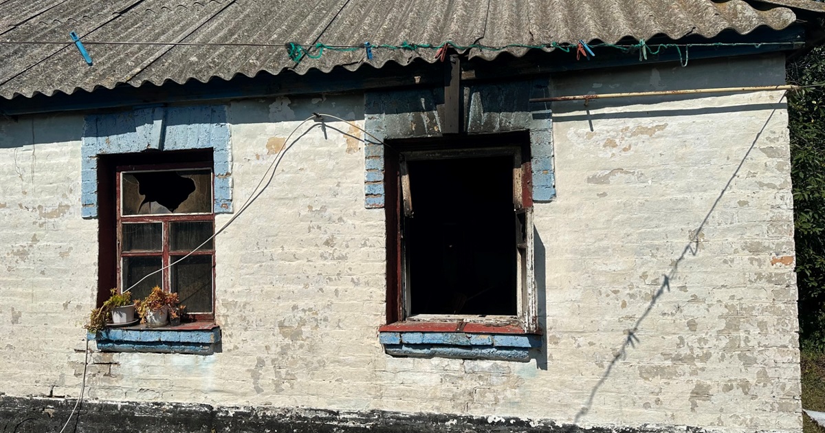 Пожежа у Халчі на Кагарличчині - горів житловий будинок