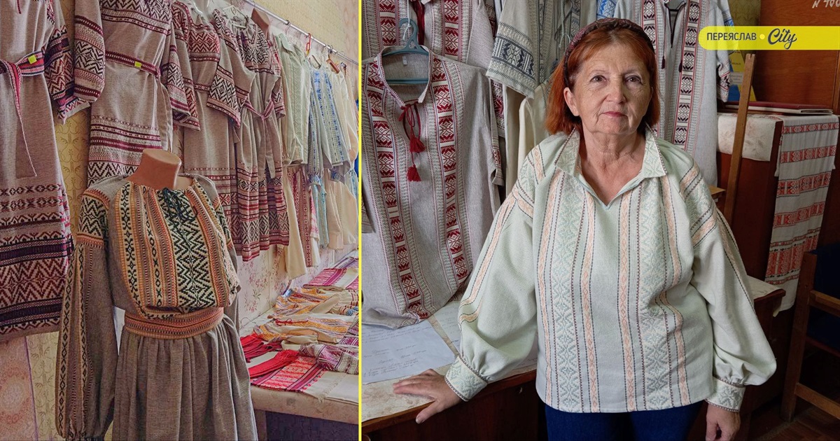 Фабрика художніх виробів у Переяславі відновила продаж своїх виробів: сорочки, сукні та інші новинки