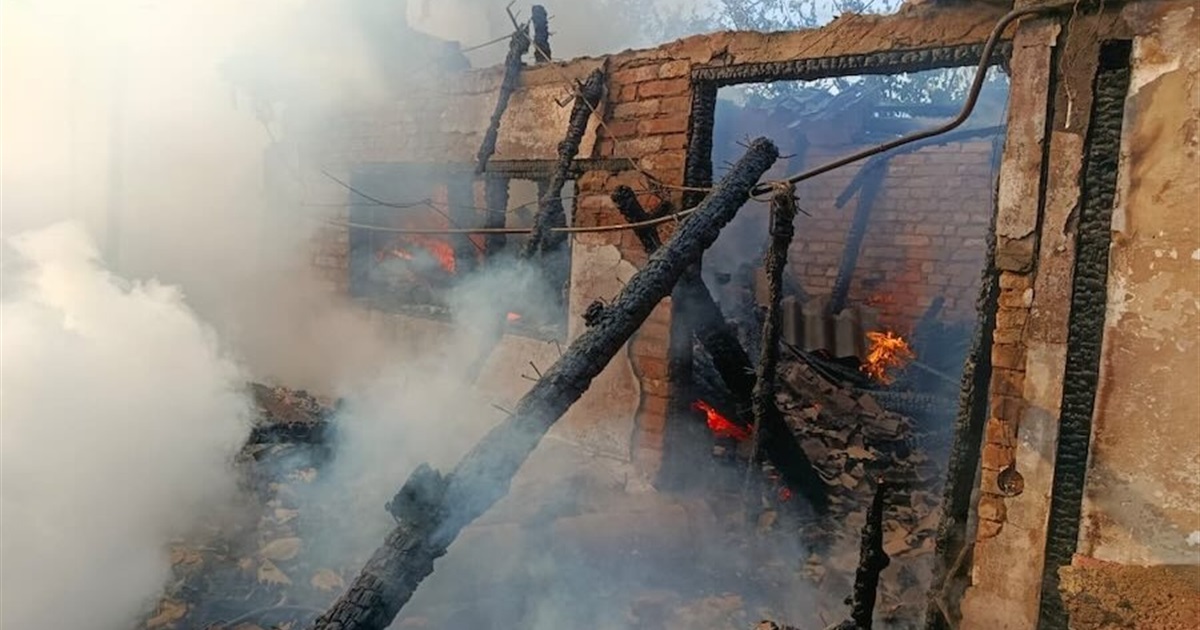 Пожежа в житловому будинку Ізмаїла: пенсіонер залишився без даху над головою