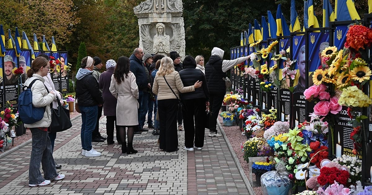 На Алеї Слави в Кагарлику у вічний стрій стали ще чотири Захисники України