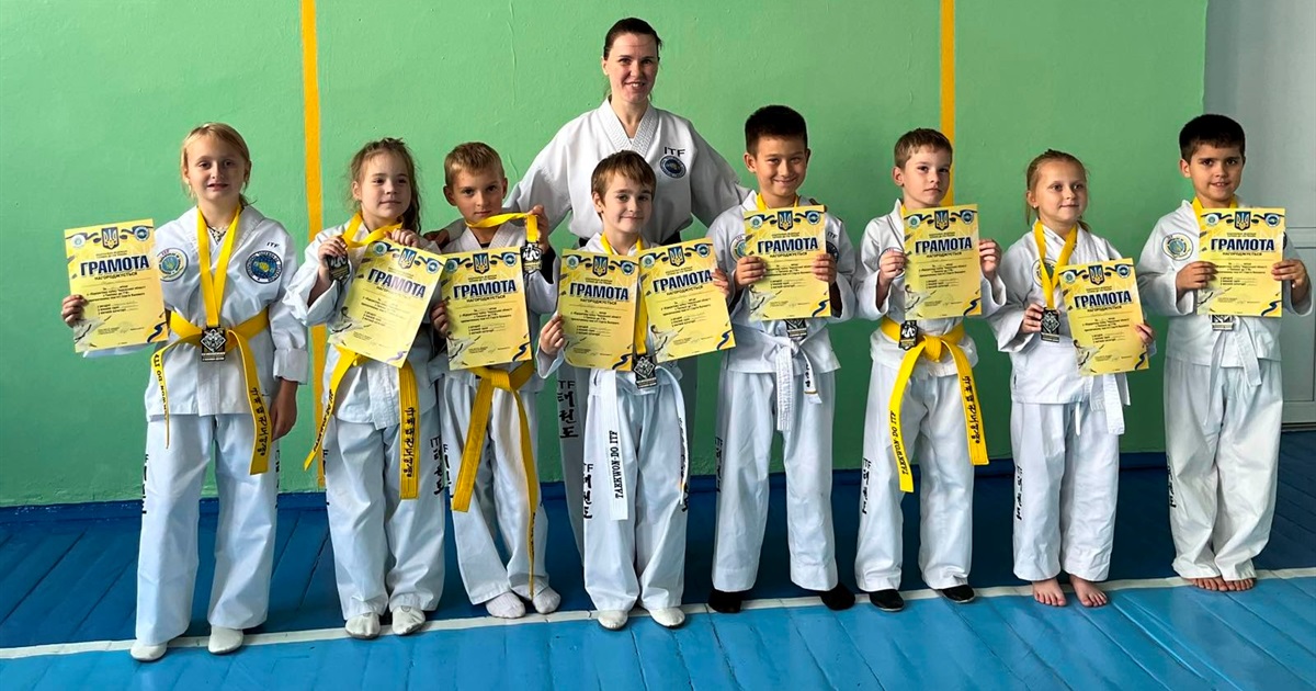 Золотоніські здобутки на відкритому кубку Черкаської області з таеквон-до пам’яті Сергія Валового