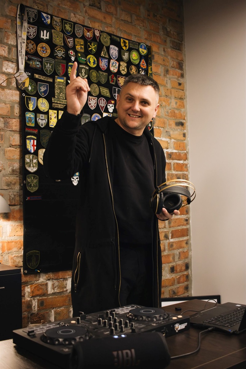 Володимир Недогода, засновник ініціативи “Victory Beats”.