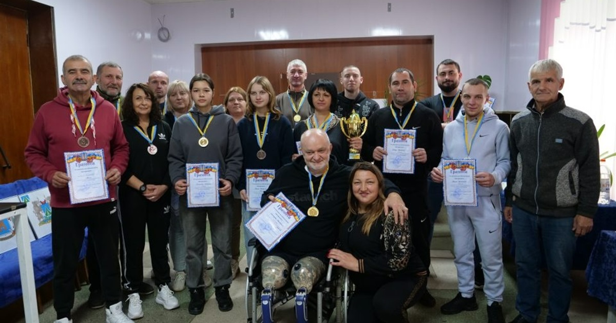 У Золотоноші відбулася першість громади з армрестлінгу