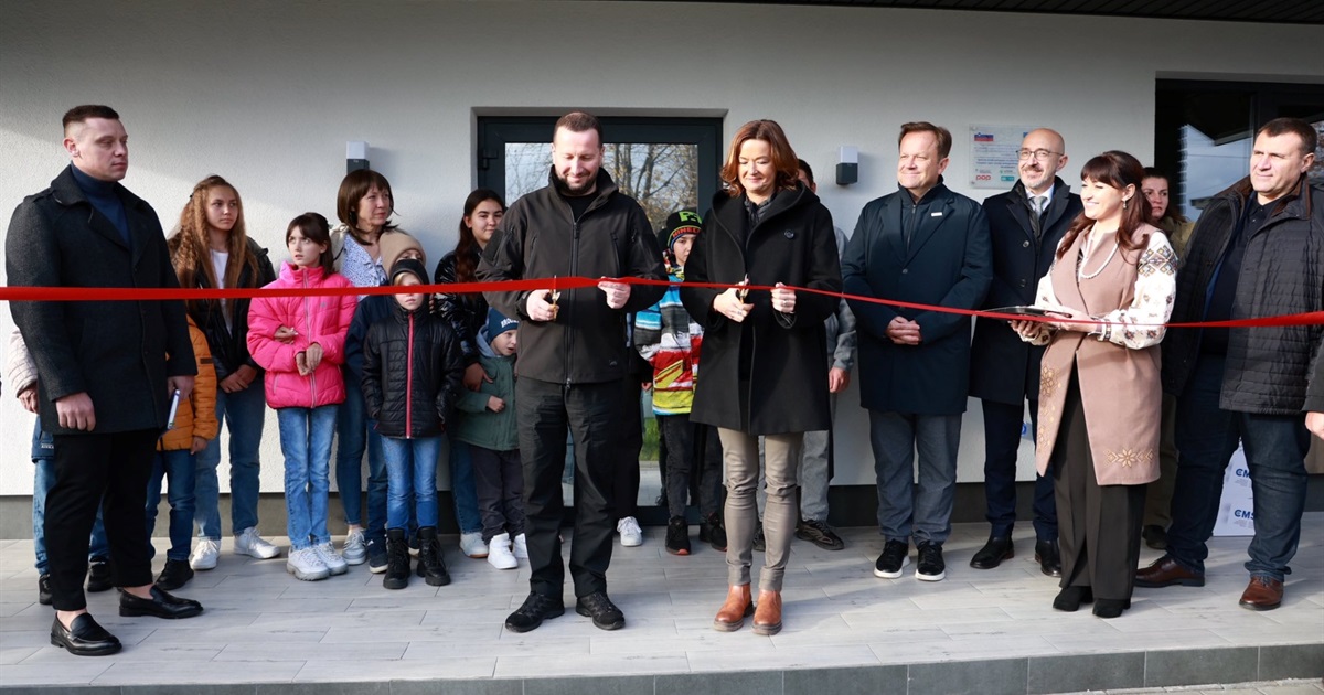 У громаді на Хмельниччині відкрили дитячий будинок сімейного типу для родини з Запорізької області