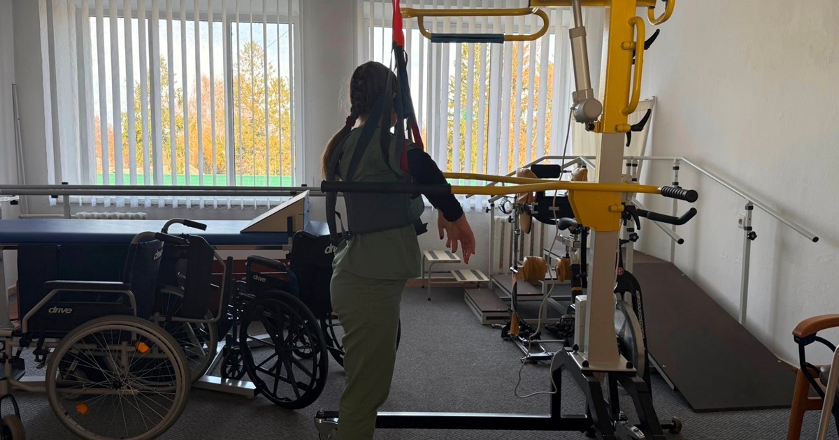 Нове обладнання для реабілітації: система «Крокуючий підвіс» ТР-М13 вже у нашій лікарні!