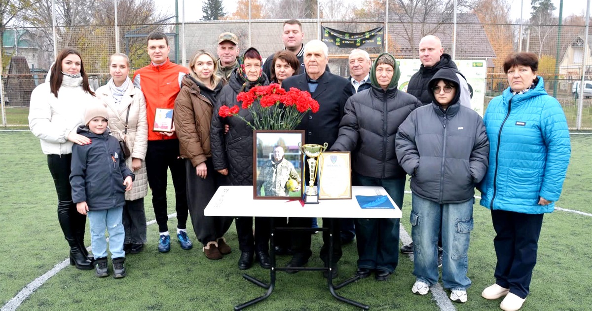 У Золотоноші провели третій турнір пам’яті вчителя-футболіста Сергія Чмиря