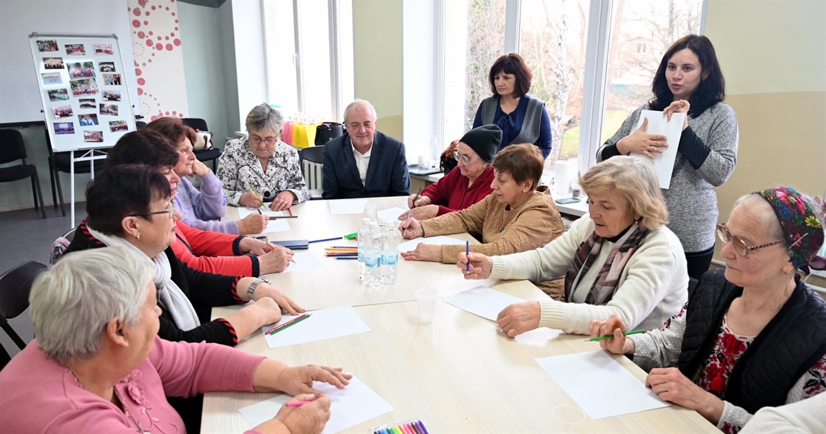 Хвилини релаксу для ветеранів хору