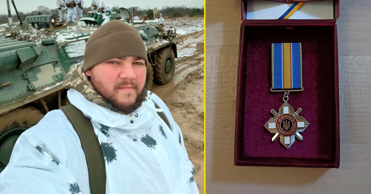 Олександр Приходько «Знахар» воював і бойовим медиком, і штурмовиком, має два ордени "За мужність"