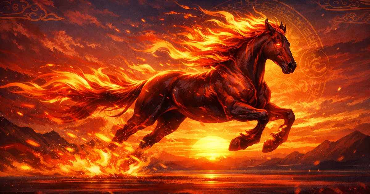 Східний гороскоп на 2026 рік: рік Вогняного Коня