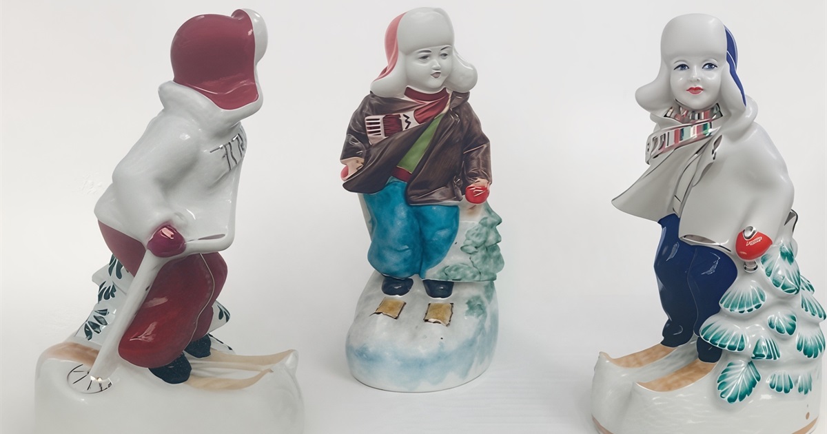 З новорічної атрибутики — до антикваріату: які колекції з порцеляни до свят випускали у Полонному