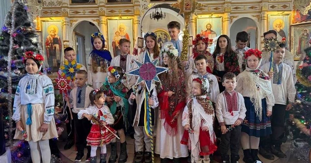 Дитяча коляда лунала у Свято-Андріївському храмі
