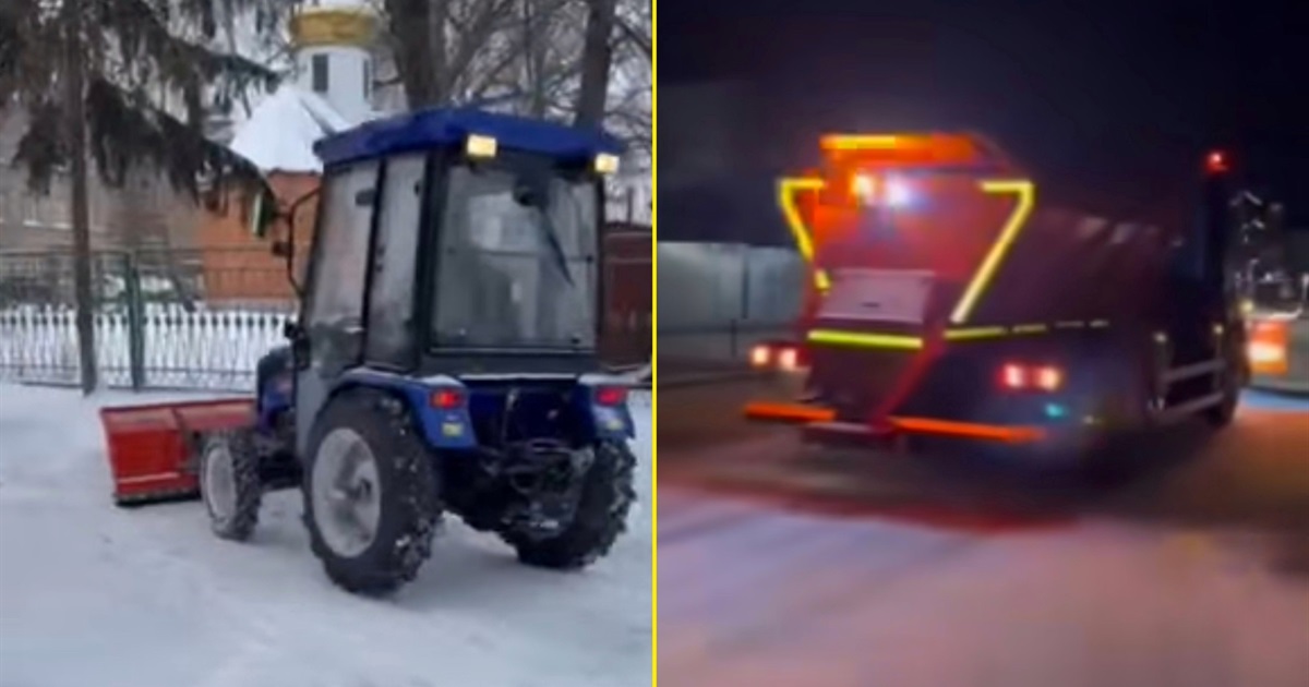 У Переяславі лікарня задіяла міні-трактор, а комунальники – новий автомобіль для прибирання доріг