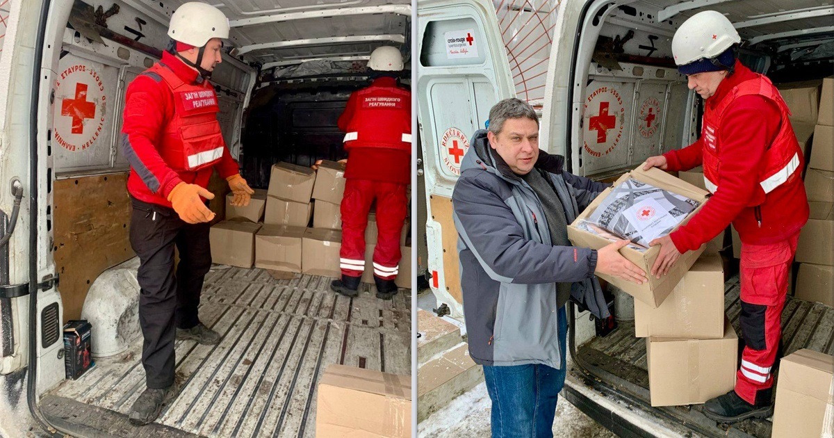 Червоний Хрест передав чергову допомогу для людей вразливих категорій із Білопільської громади