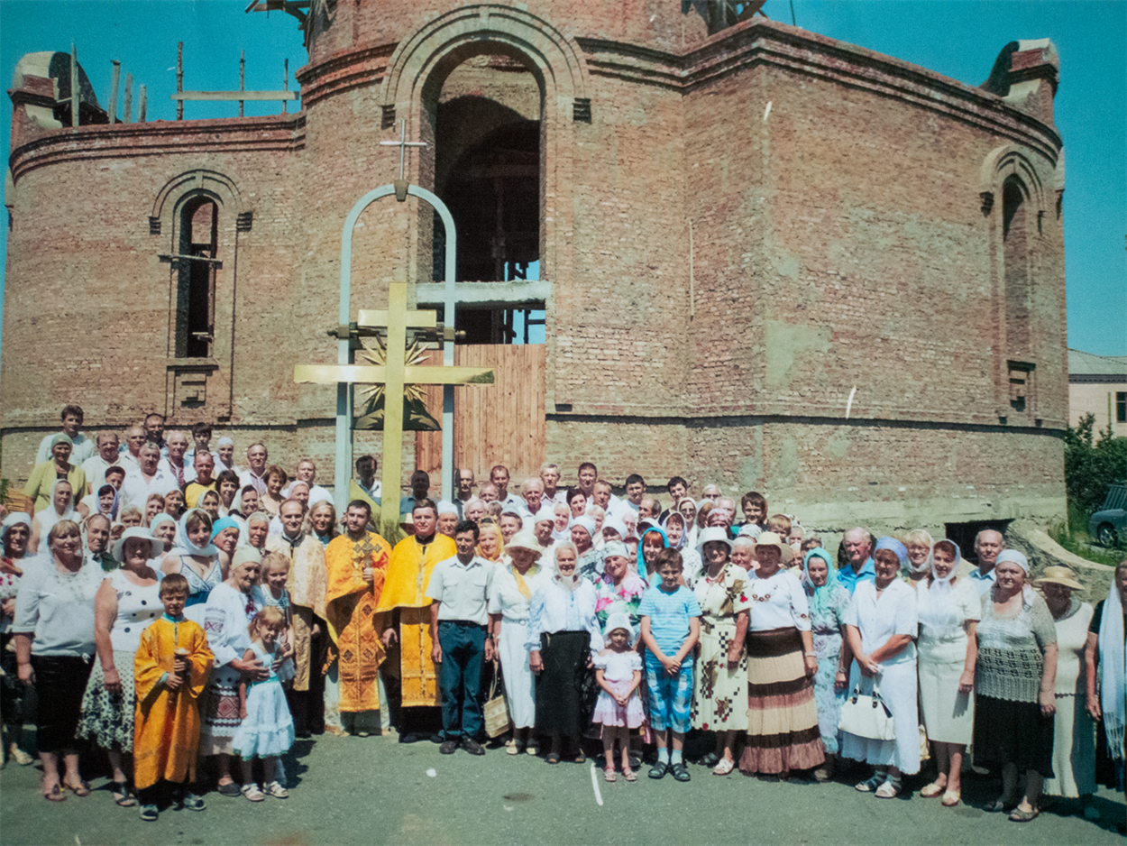 Будівництво храму Пресвятої Тройці м. Полонне, 2009р.