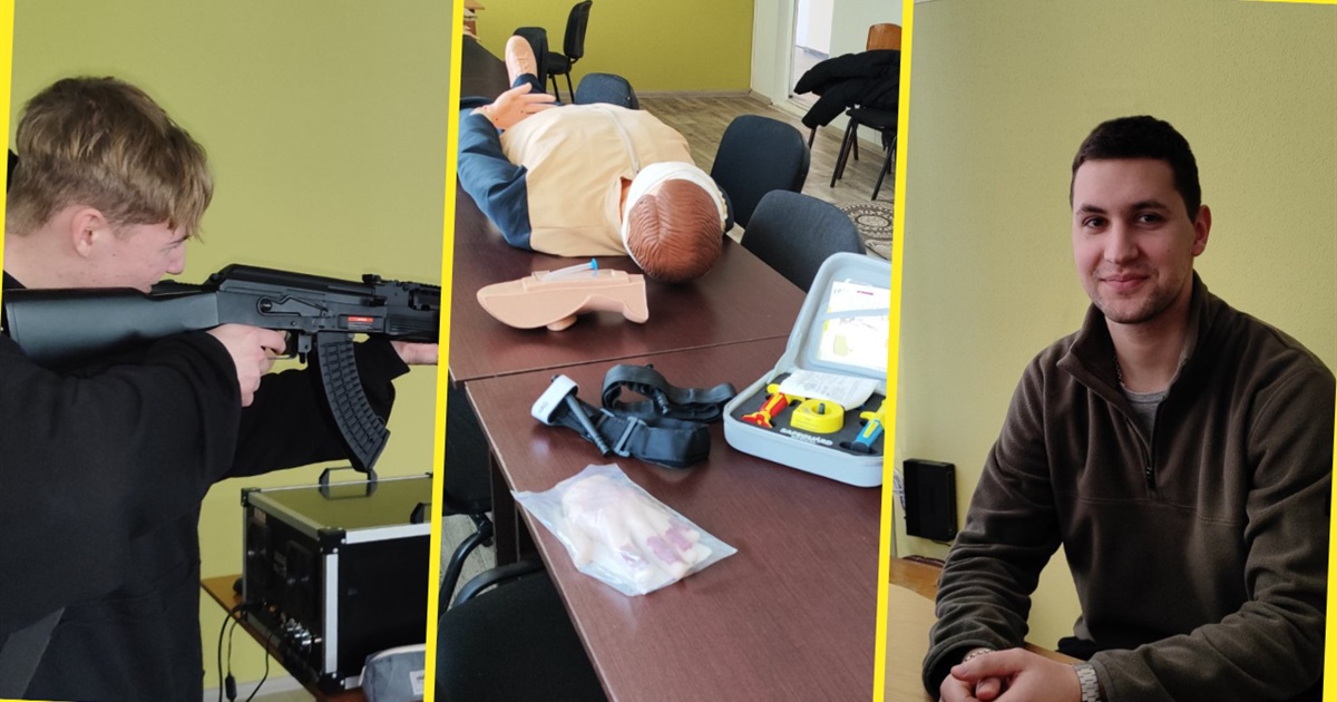 Осередок «Захист України» - простір, де знання стають навичками