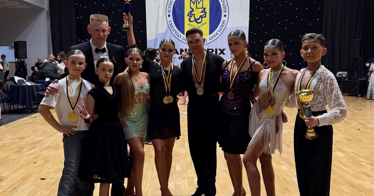 Тріумф «Данс-ліцею»: чемпіонські титули на всеукраїнському паркеті