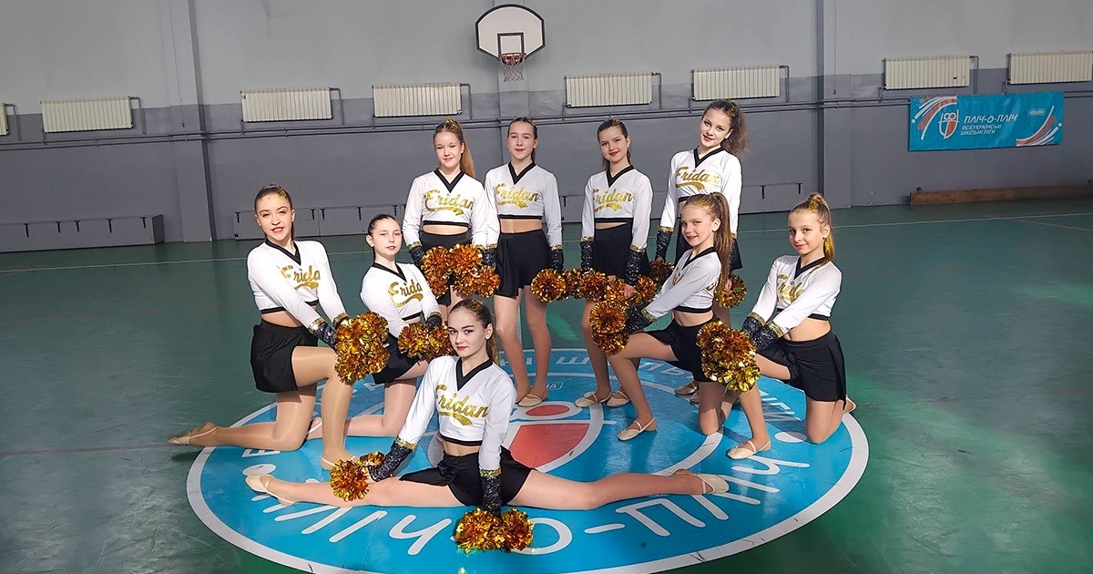 Кагарлицькі черліденгки - призерки районного етепу змагань “Пліч-о-пліч”