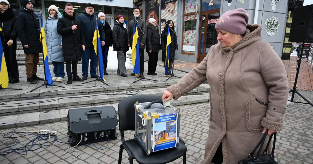У Золотоноші відбувся благодійний концерт на підтримку Валентина Носенка