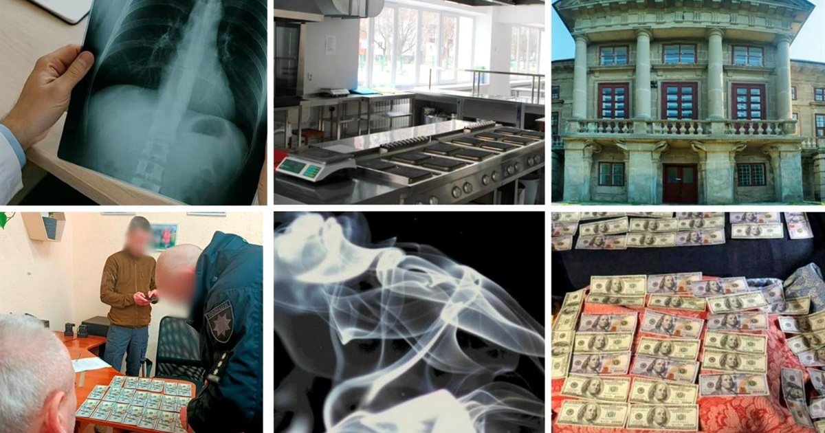 У сусідів: туберкульоз у підлітків, отруєння газом, хабарі та оновлення харчоблоку області сьогодні