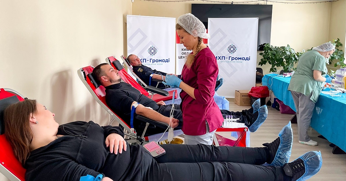 У Кагарлику відбувся традиційний День донора: кров здали понад пів сотні людей