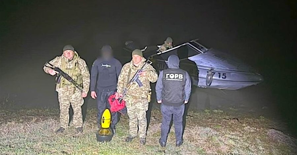 На Ізмаїльщині затримали чоловіка, який планував втечу через Дунай на акваскутері