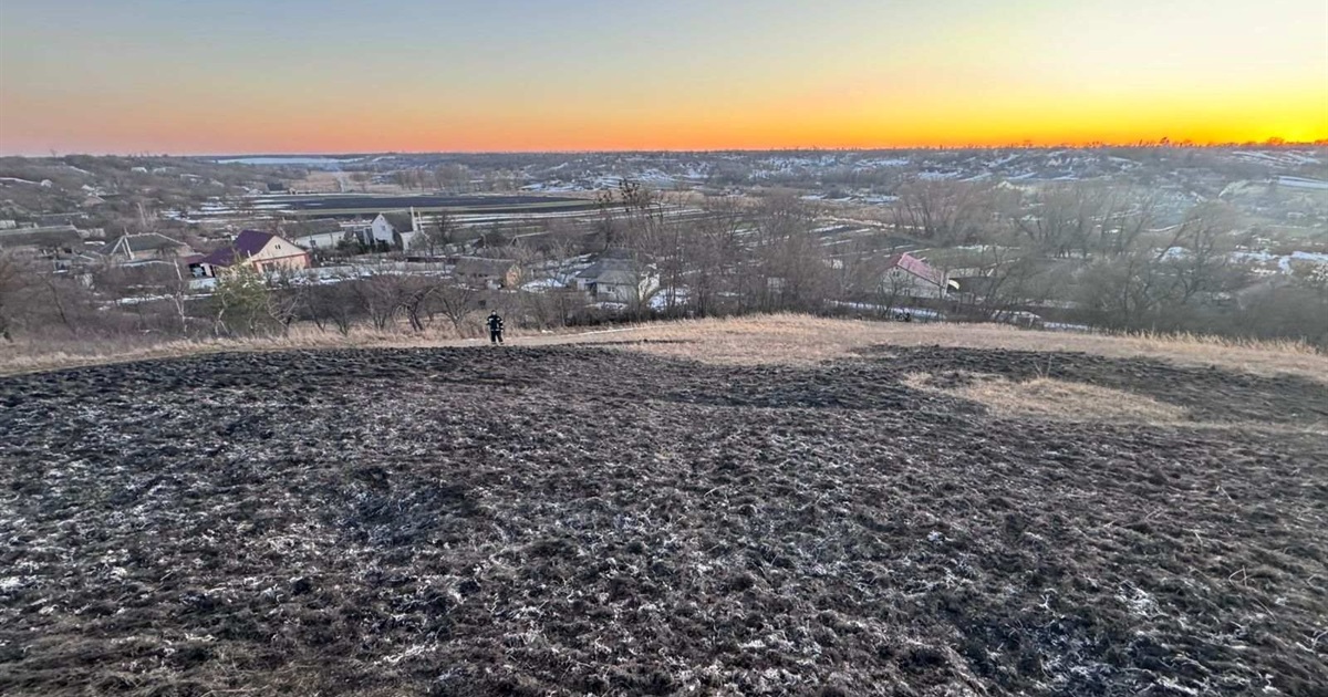 Вогонь на сухостої біля цвинтаря у Кагарлику: рятувальники нагадують про штрафи для паліїв природи