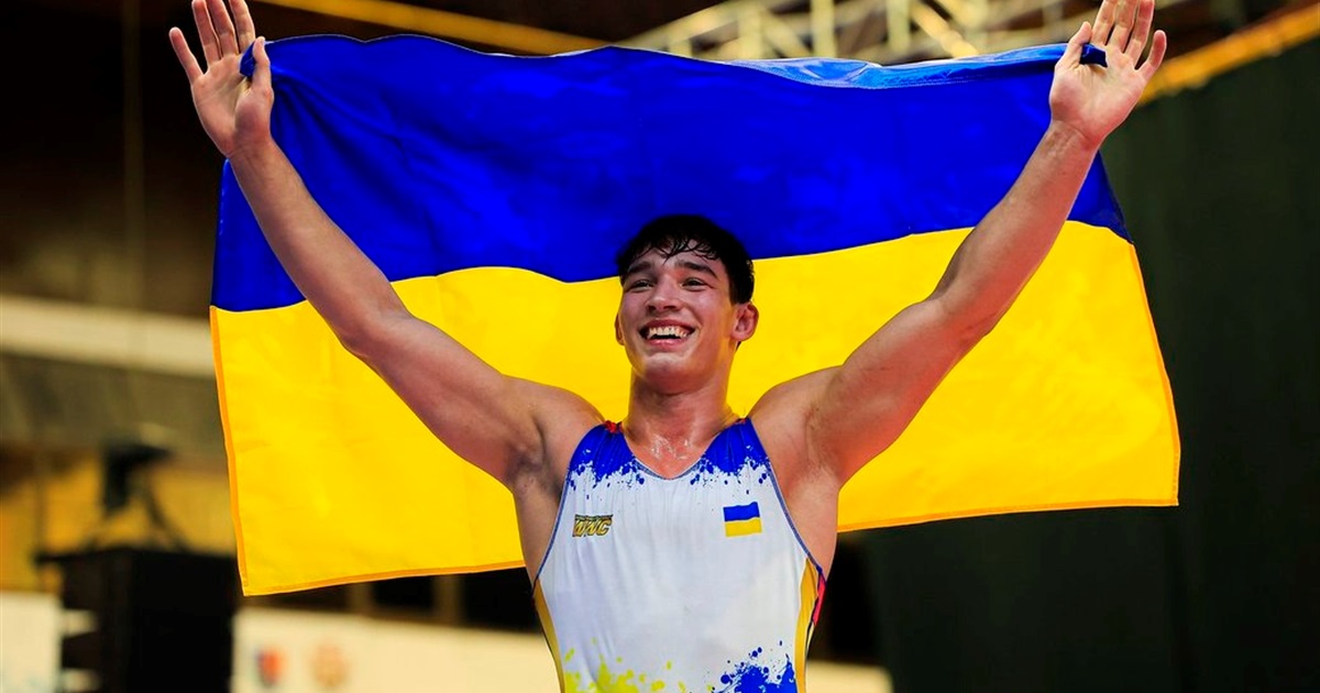 Студент університету в Переяславі борець Єгор Якушенко втретє став чемпіоном Європи