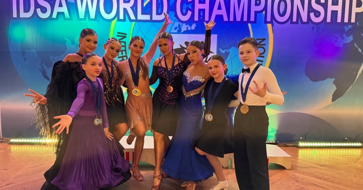 Юні спортсмени «Данс-ліцею» вибороли золото світового чемпіонату з бальних танців