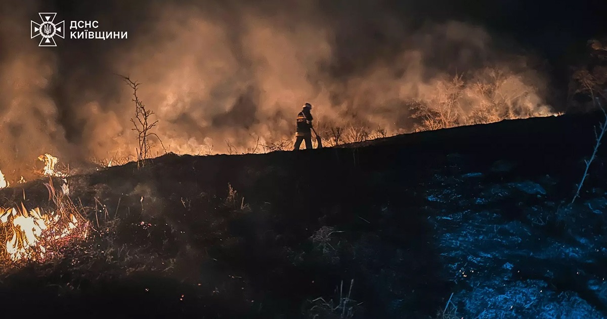 За кілька днів — чотири пожежі: що горіло у Ржищівській громаді