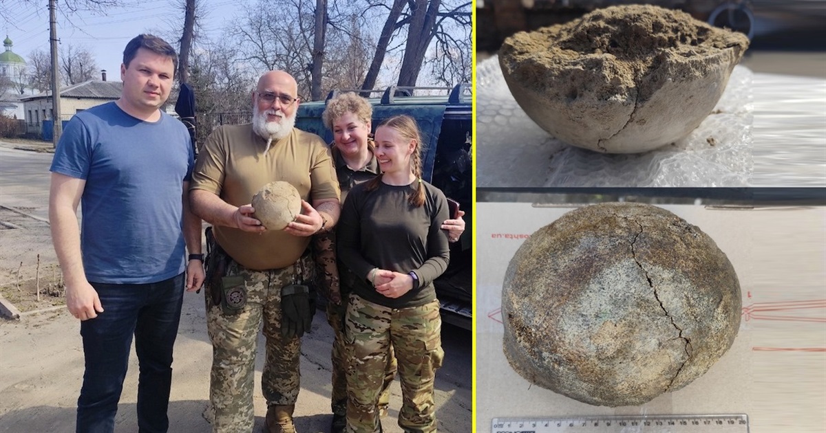 У Переяславі знайшли кістку мамонта віком близько 25 тисяч років