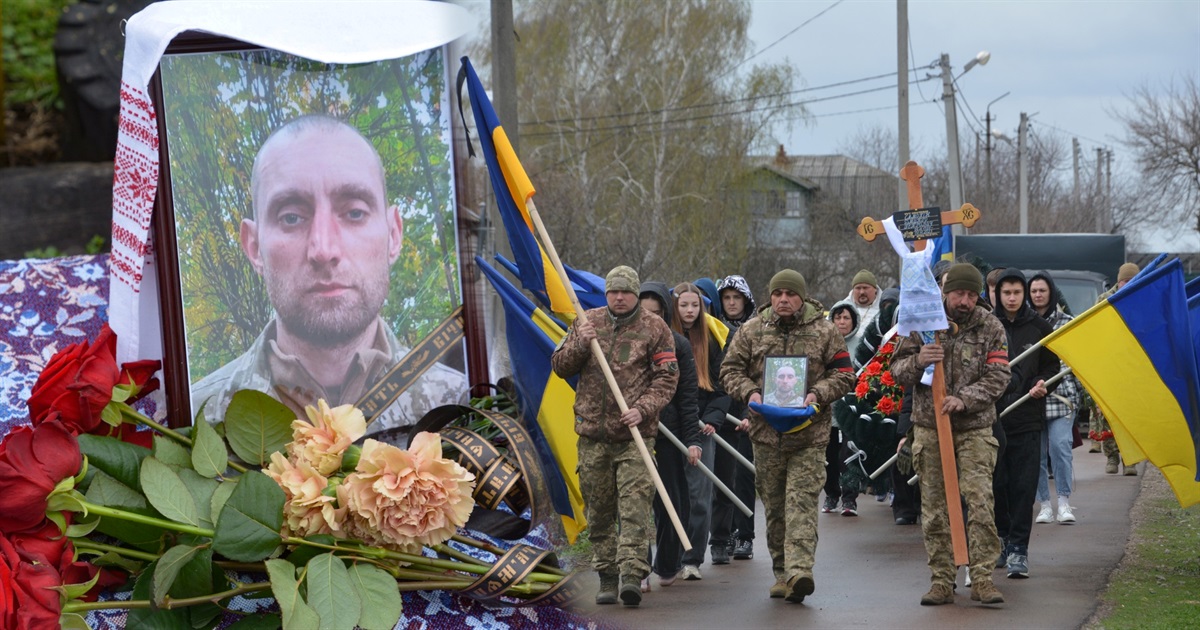 У селі на Переяславщині попрощалися з полеглим Героєм Дмитром Самохіним