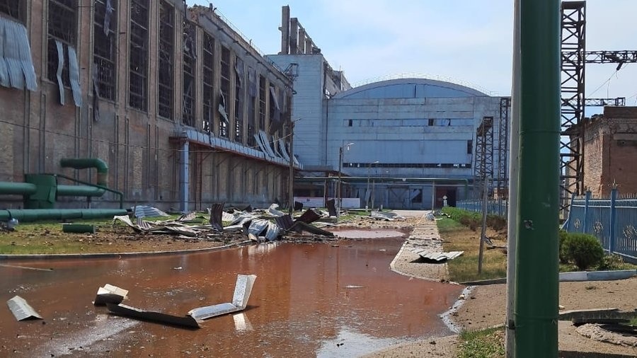 Росіяни постійно обстрілювали Слов'янську ТЕС. Це наслідки удару 5 травня 2024 року