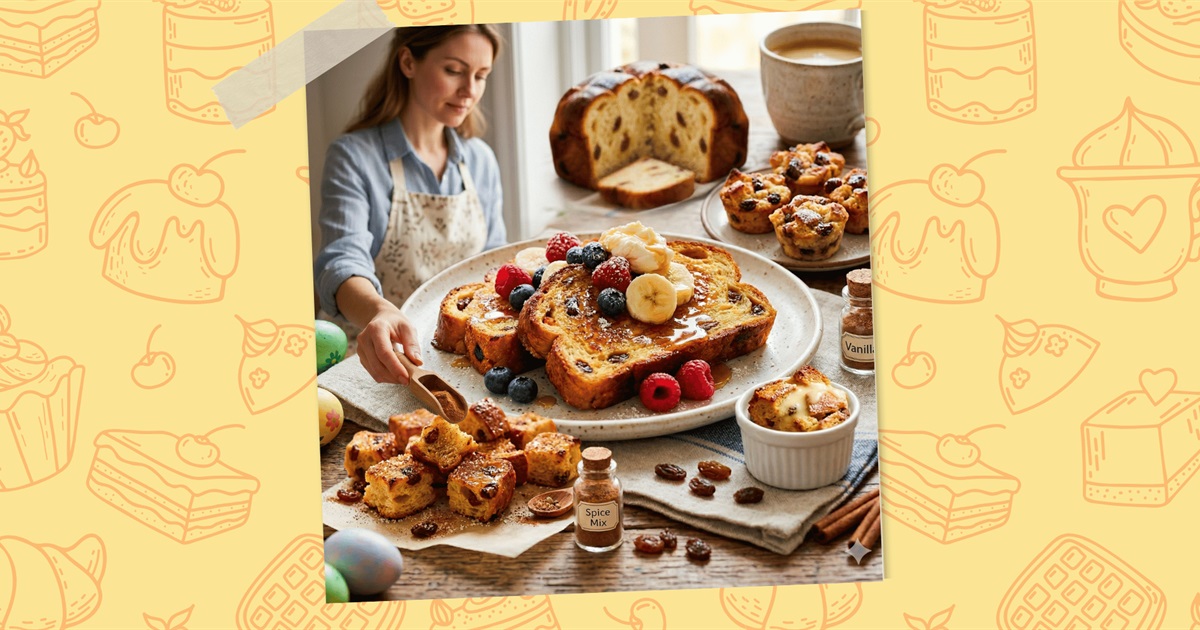 Що приготувати з черствої паски: 5 простих рецептів і поради зі зберігання