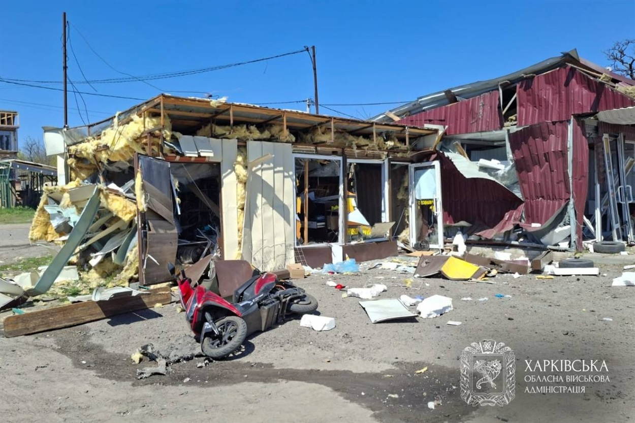 Російський "Іскандер" вдарив по центру Мерефи