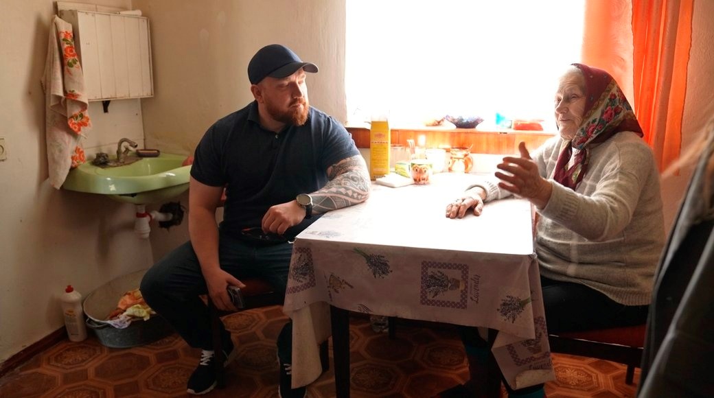 Руслан Мельник і пані Антоніна