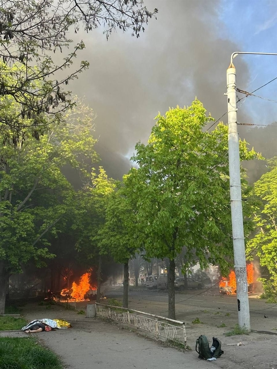Росіяни вбили цивільних у центрі Краматорська. Обстріл 5 травня 2026 року
