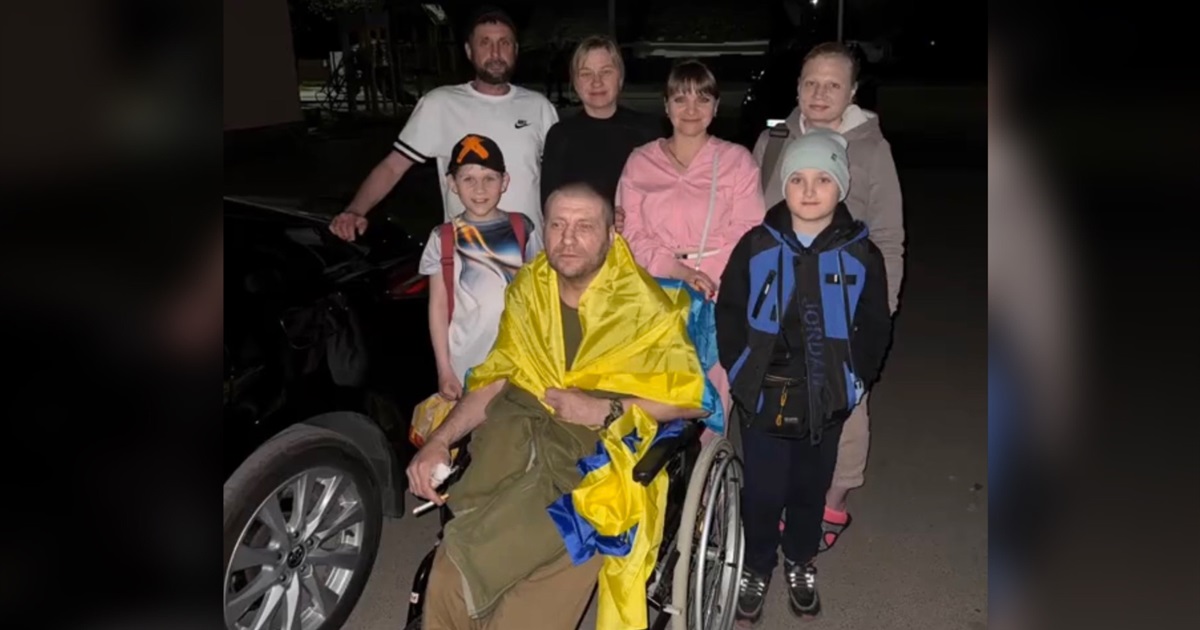 Переяславець Володимир «Позитив» Александров повернувся додому після полону і лікування